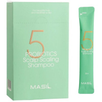 Глубокоочищающий шампунь с пробиотиками Masil 5 Probiotics Scalp Scaling Shampoo, 20 шт * 8 мл