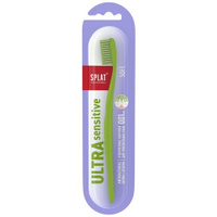 Зубная щетка SPLAT Ultra sensitive (мягкая), зеленый, диаметр щетинок 0.1 мм