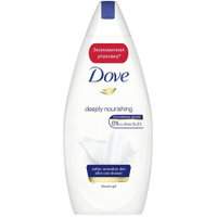 Dove бессульфатный крем-гель для душа Глубокое питание и увлажнение 250 мл, 500 мл