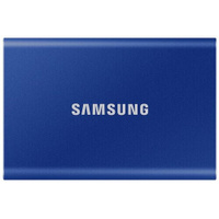 1 ТБ Внешний SSD Samsung T7, USB 3.2 Gen 2 Type-C, синий