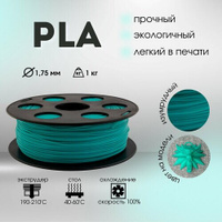 Изумрудный PLA пластик Bestfilament для 3D-принтеров 1 кг (1,75 мм) BestFilament