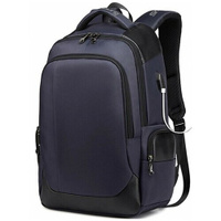 Школьный рюкзак мужской с отделением для ноутбука 15,6 дюйма Snoburg 1283 синий