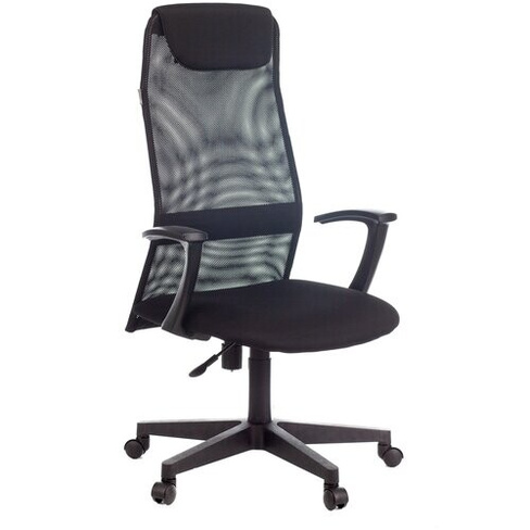 Компьютерное кресло Бюрократ KB-8 офисное, обивка: сетка/текстиль, цвет: черный